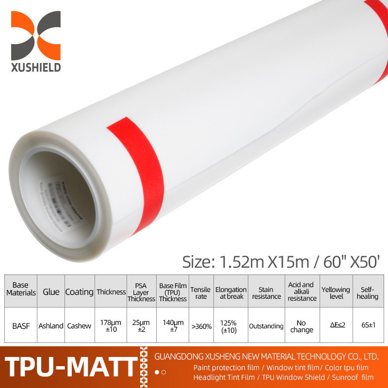 Tpu 1.52m*15m 透明なPpf塗料保護フィルム 自動車用Ppfフィルム