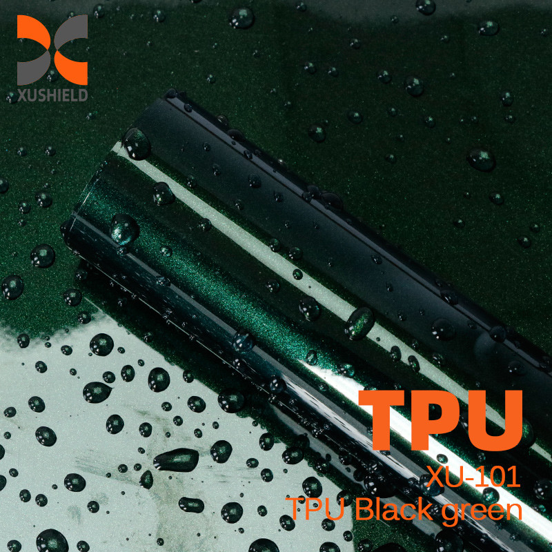 TPU ブラックグリーン カーフィルム 色の変更 PPF 液体金属 レッド オート 1.52*17m/ロール Ppf 塗料保護フィルム 色の PPF フィルム