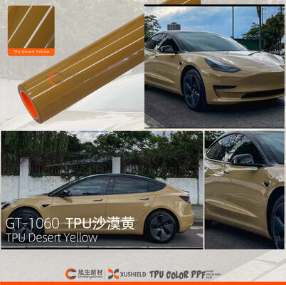 サテン グレイ パープル カラー PPF フィルム 7.5mil 厚さ 車両ビニールラップ